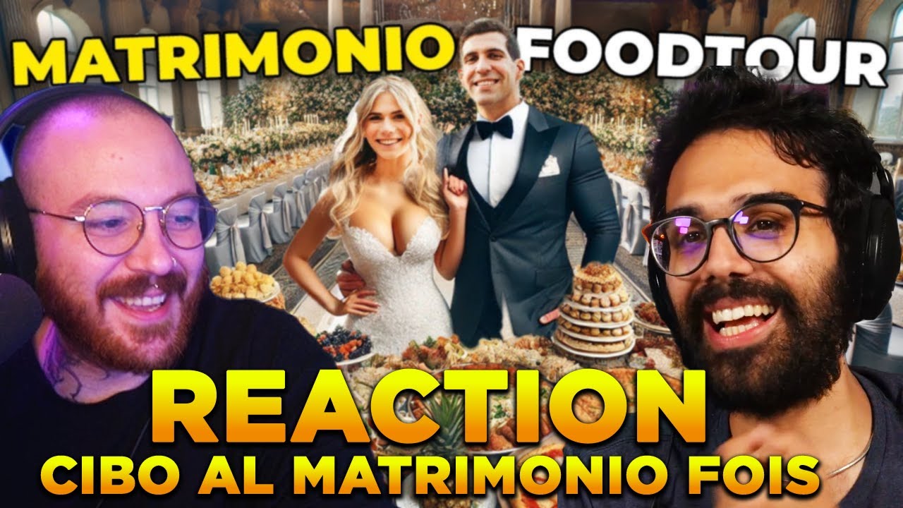 Dario Moccia e Nanni REAGISCONO a COSA HANNO MANGIATO AL MATRIMONIO DI FOIS #2