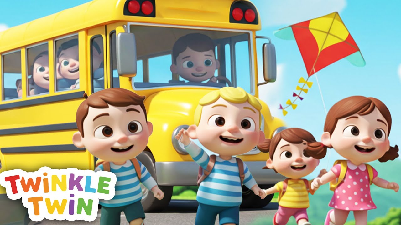 At the Bus Stop Poem | English Rhymes for Kids | Play with Rhymes | Nursery Rhymes & Kids Songs | TT