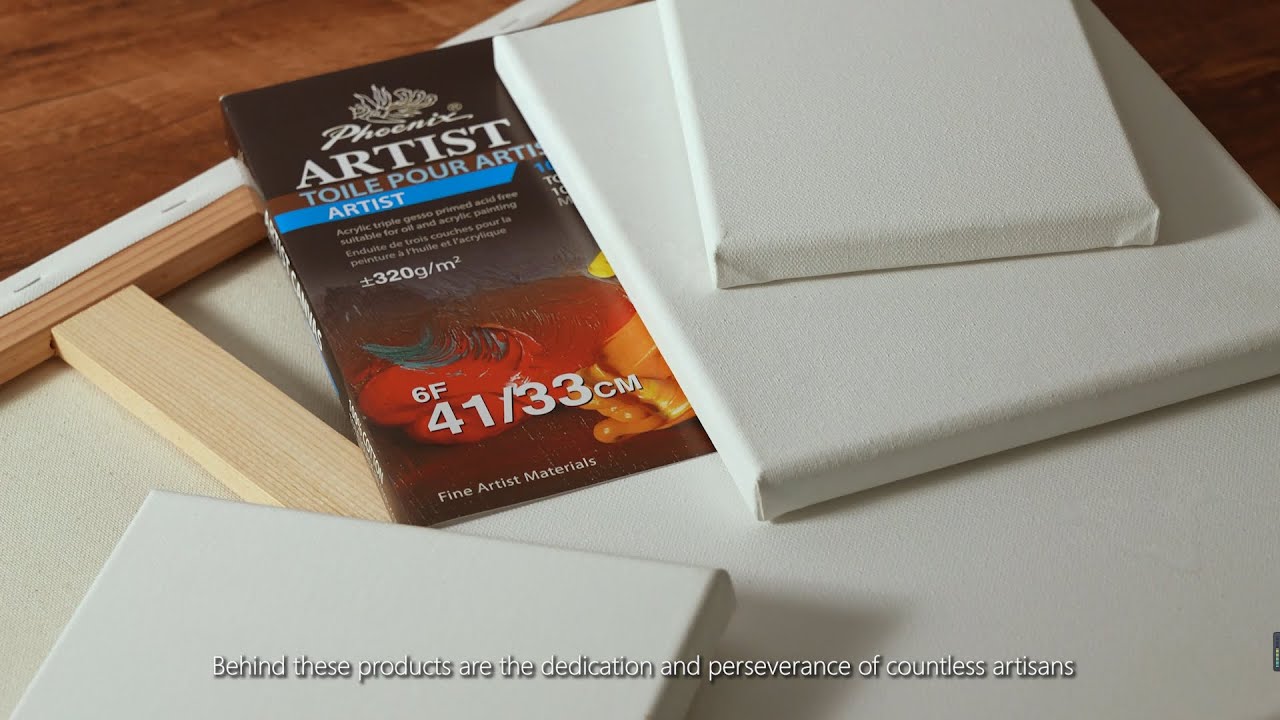 The complete production process of Phoenix Stretched Canvas.