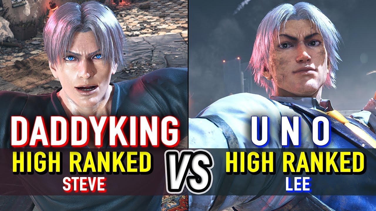T8 🔥 DADDYKING (Steve) vs U N O (Lee) 🔥 Tekken 8 High Level Gameplay