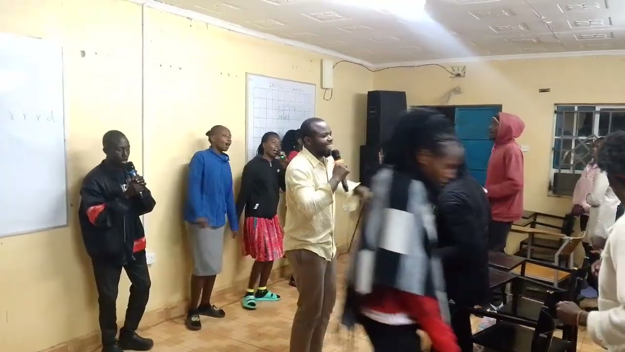 Praise moments with brother meshack kitiyo Saturday fellowship.