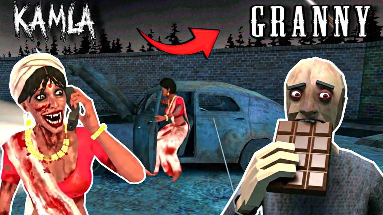 Playing As Kamla - Kamla Car Escape From Granny House Granny 3 | Granny Grandpa Game