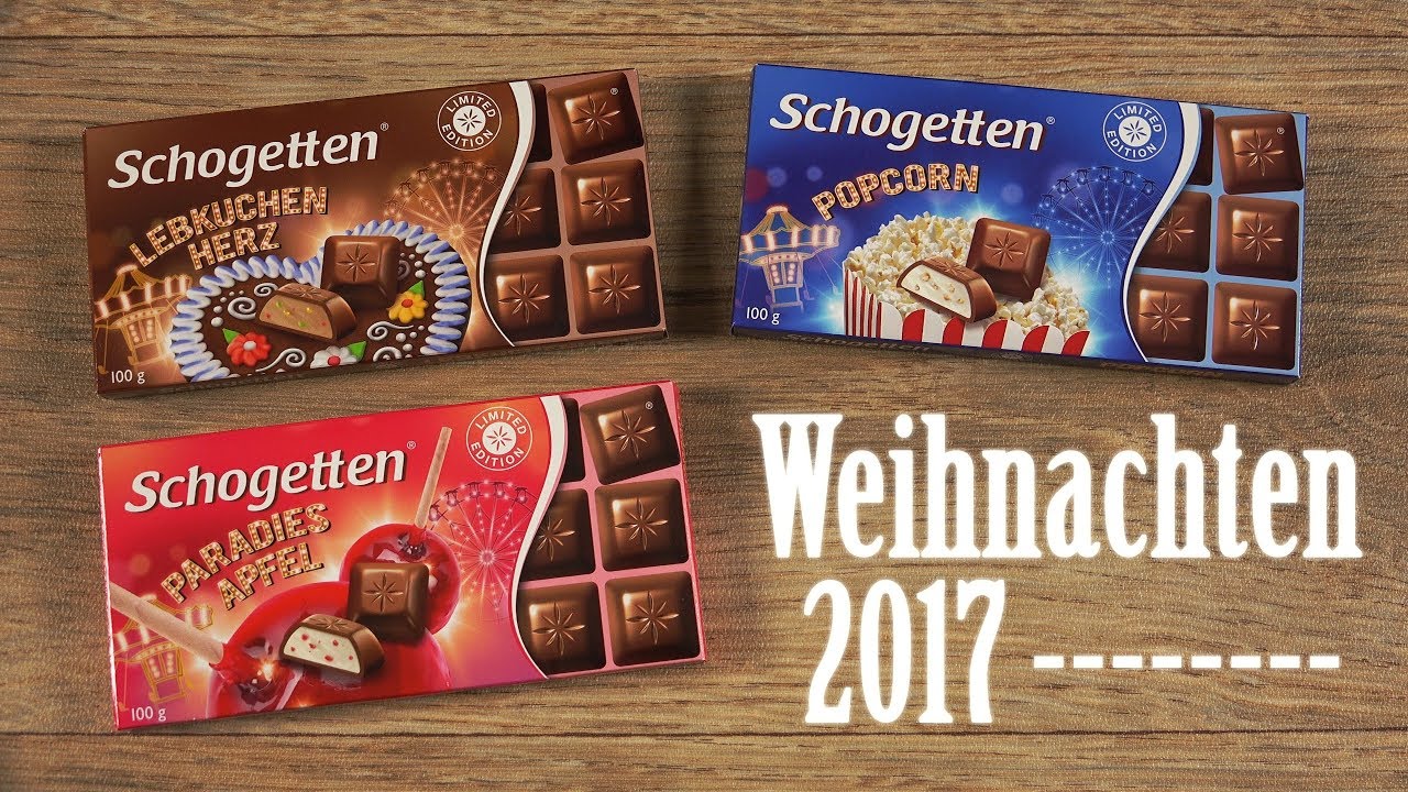 Schogetten Popcorn Paradies Apfel Lebkuchenherz [Limited Edition] Weihnachten
