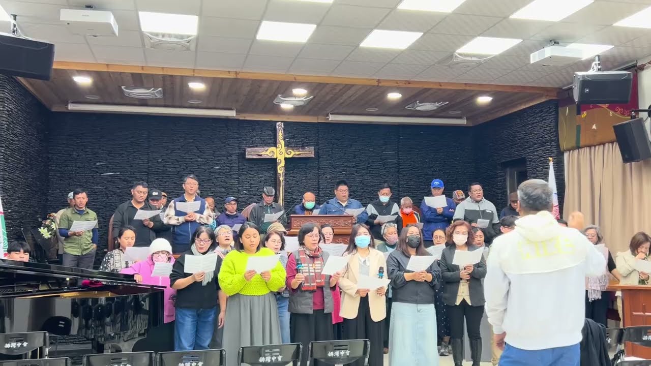 排灣中會傳道師唐瑀穠封牧牧傳會練歌