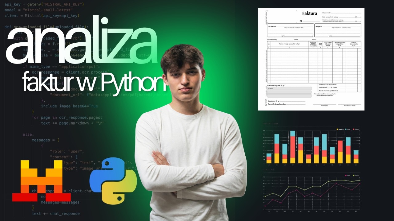 Analizowanie faktur w Python z Mistral AI i Langchain #mistralai  #python #automatyzacjaai  #ai