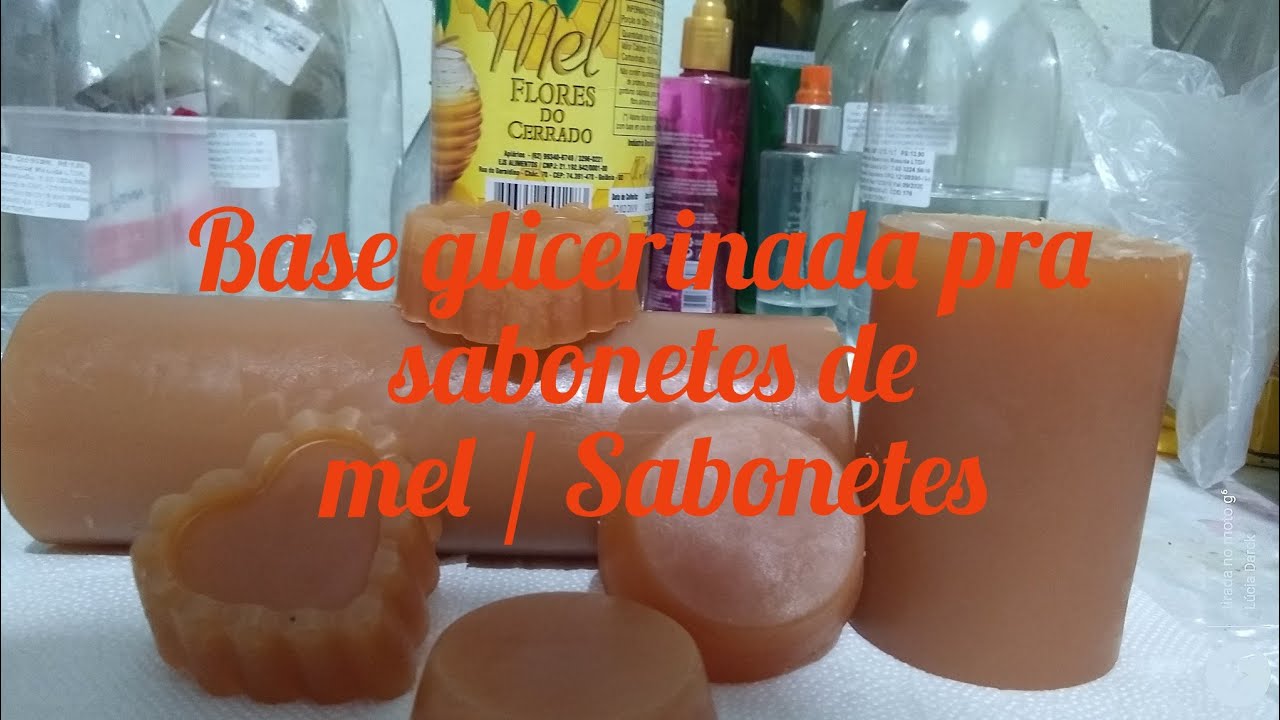 #Inédita# Base glicerinada para sabonetes  de mel 🍯🍯🍯/Sabonete