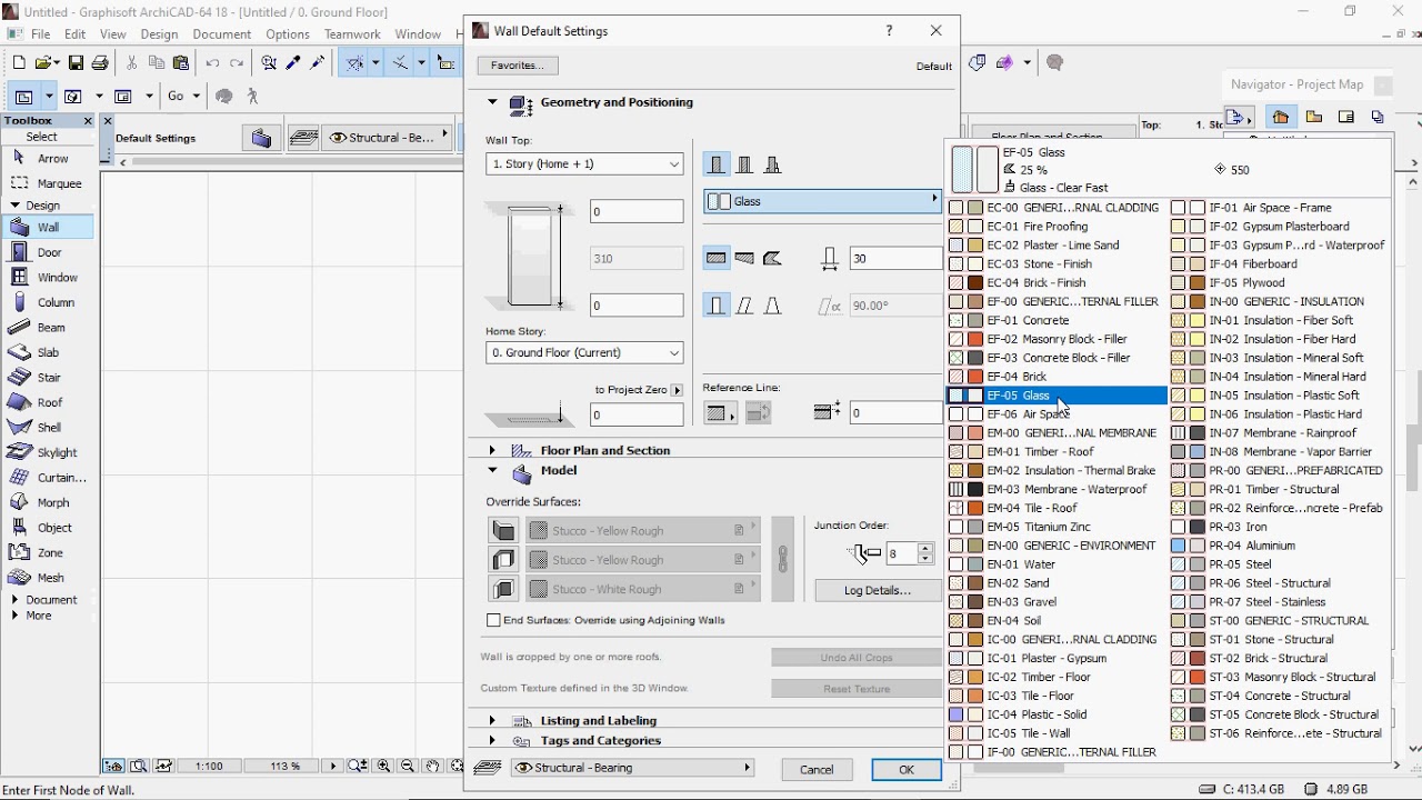 2.b, The Main ArchiCAD settings|ENGLISH Tutorials