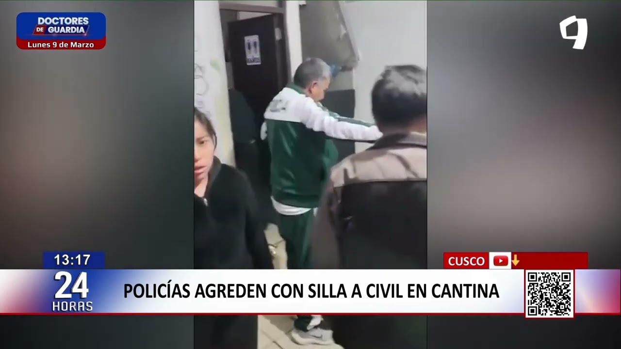 Cusco: policías protagonizan violento ataque contra ciudadano