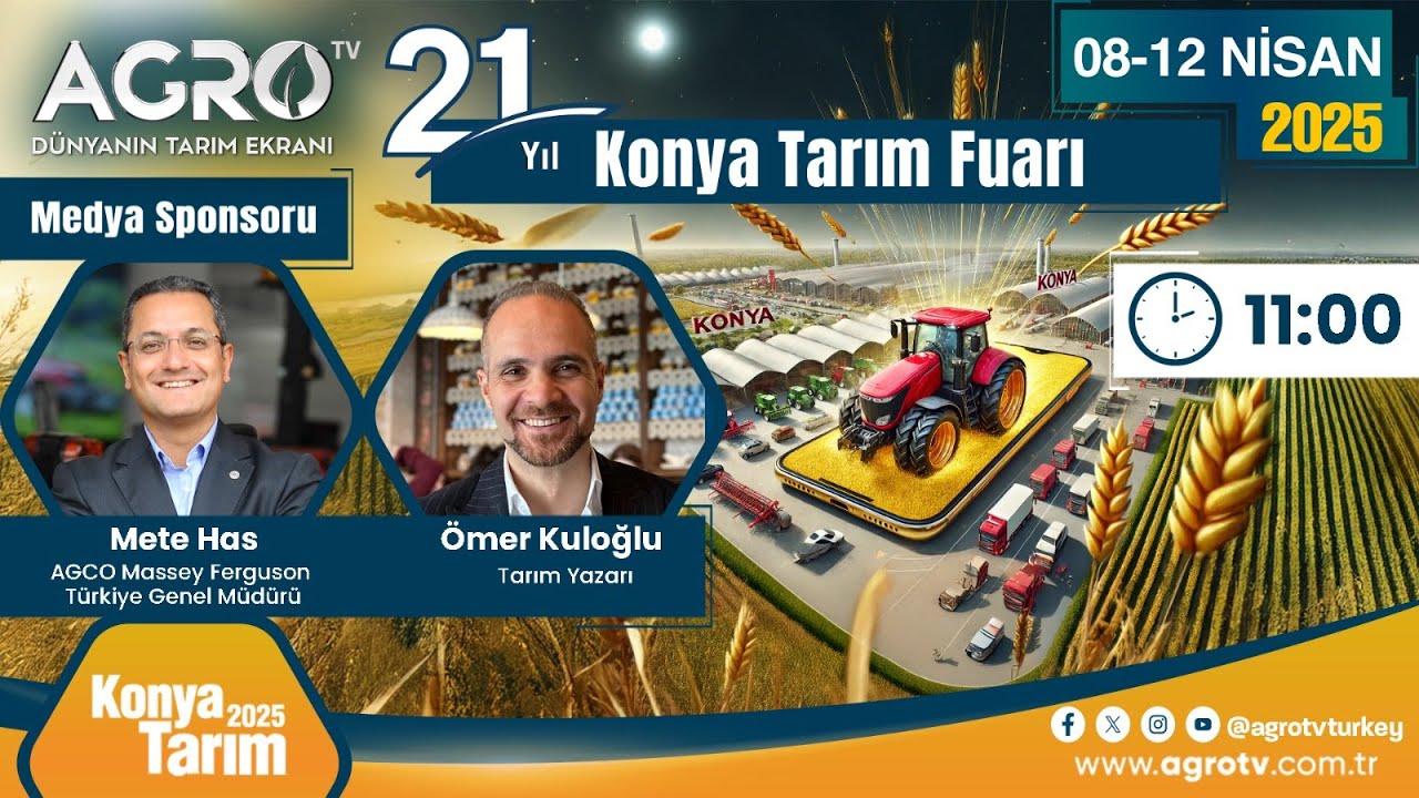 Massey Ferguson Özel Lansman! Massey Ferguson Türkiye Genel Müdürü Mete Has - Ömer Kuloğlu
