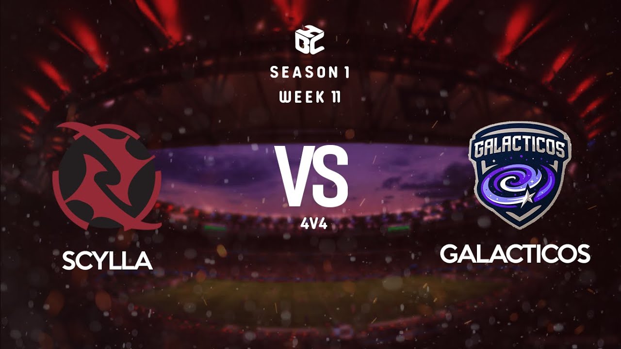 Scylla vs. Galacticos | 11. Hafta | Haxball 4v4 Türkiye Süper Ligi 1. Sezon