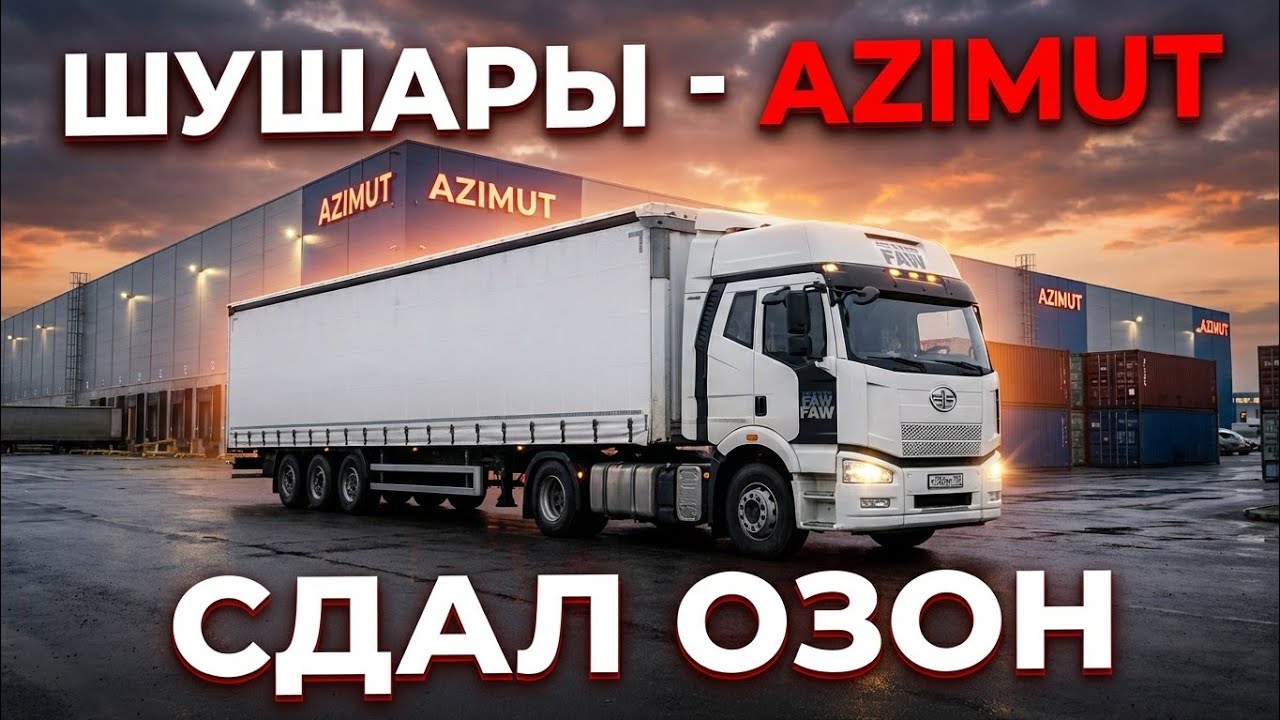 27.Шушары: выгрузил Озон, лечу на Азимут за новым грузом.