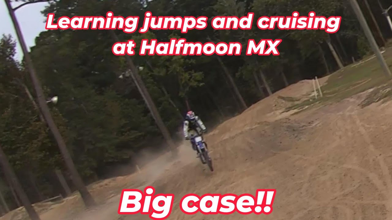 Learning Jumps and cruising around Halfmoon MX