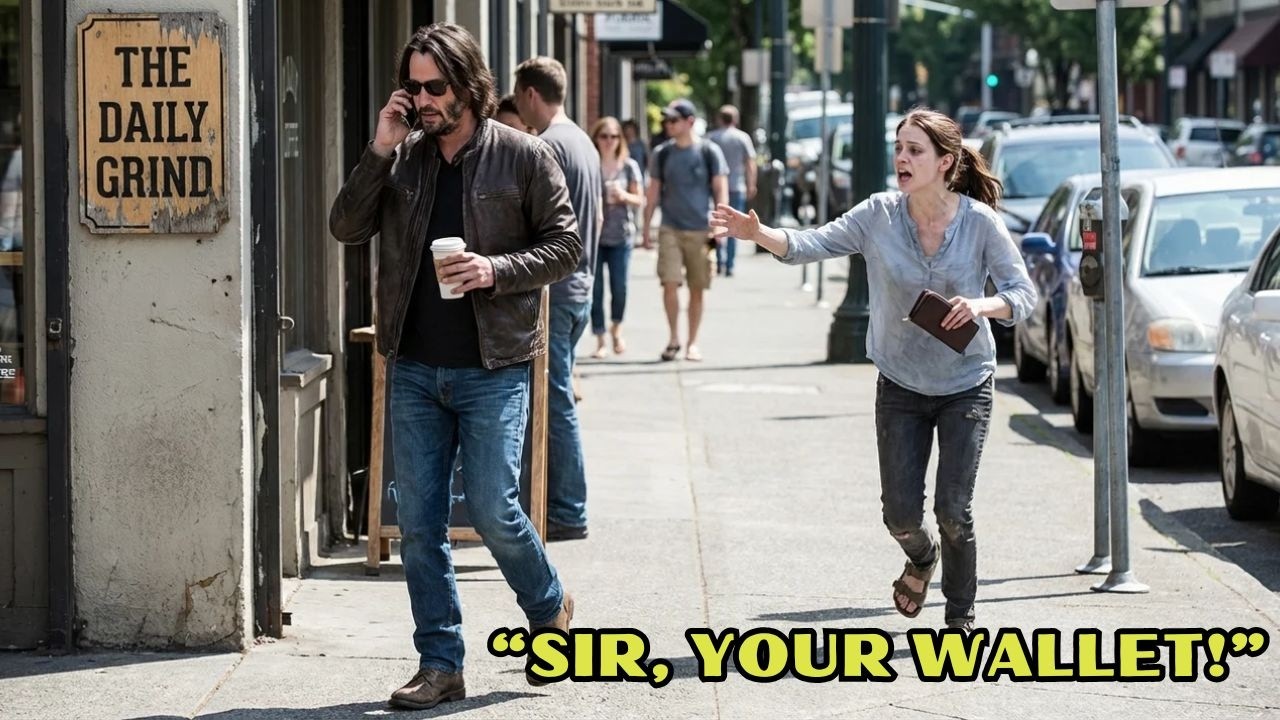 Keanu Reeves Accidentally Dropped His Wallet — What the Homeless Girl Did Next Changed Her Life