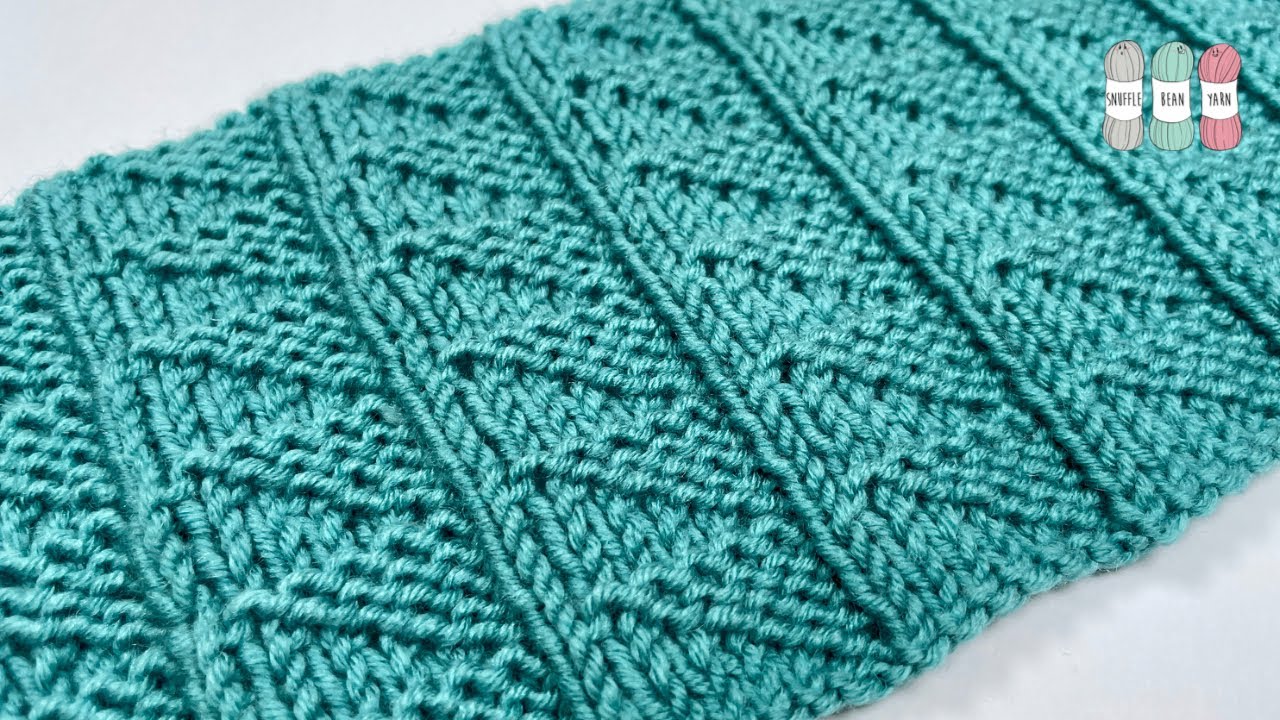 How to Knit Flag Stitch