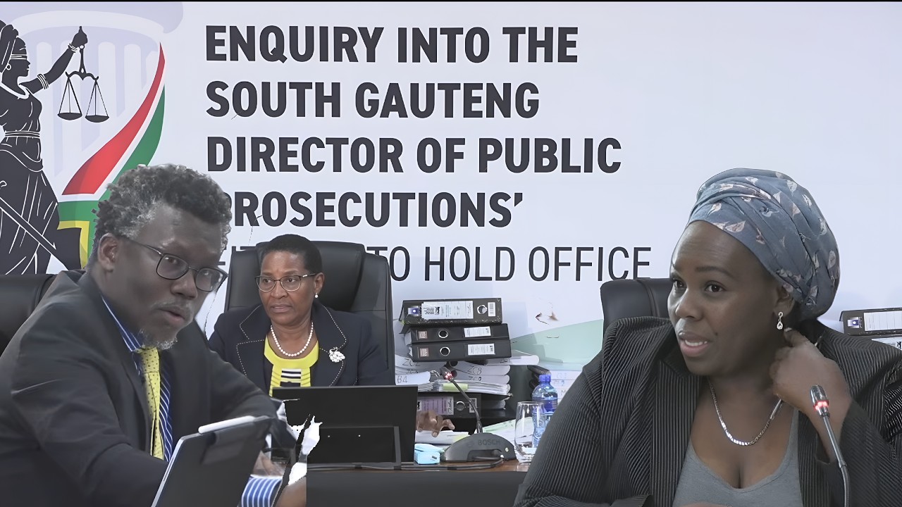 Nkabinde Inquiry: Adv Tembeka Ngcukaitobi cross-examining.