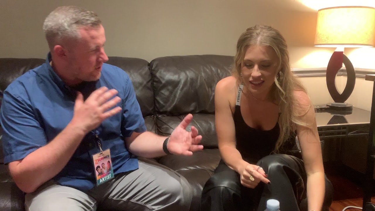 Fletcher Interviews with Miller at Our Z104.3 Concert Series!