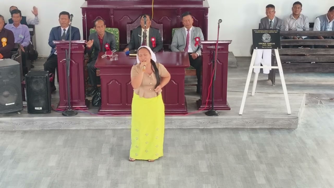 Li thuk lam pan la - Sis. Lalhruaizeli | Missions Deptt. Golden Jubilee Conference | 28/09/2025