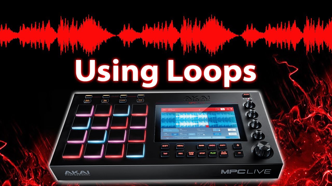 Mpc Live — циклическое зацикливание сэмплов на аудиодорожках для создания песни