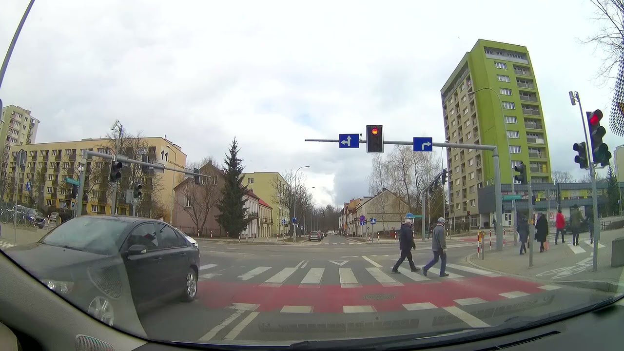 Film szkoleniowy WORD Białystok: Symulacja egzaminu na kategorię B w Białymstoku.