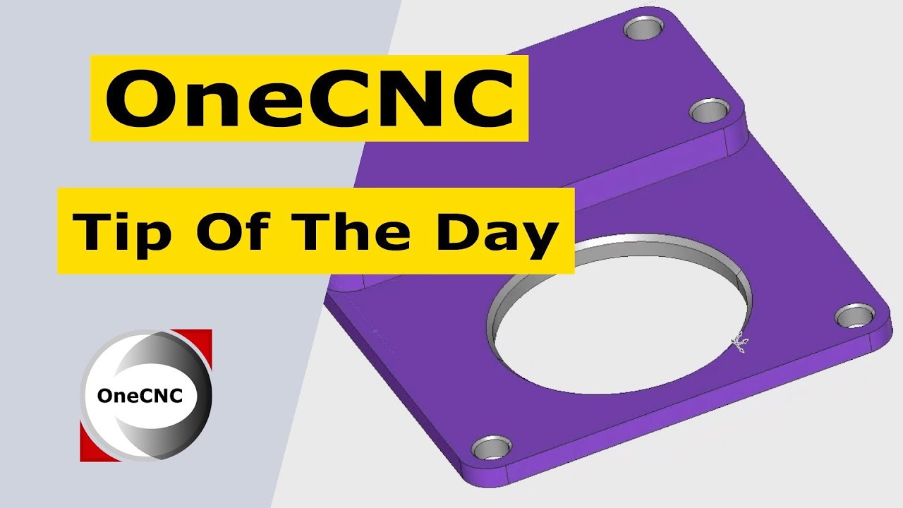 OneCNC Side Roughing  - Tip 287