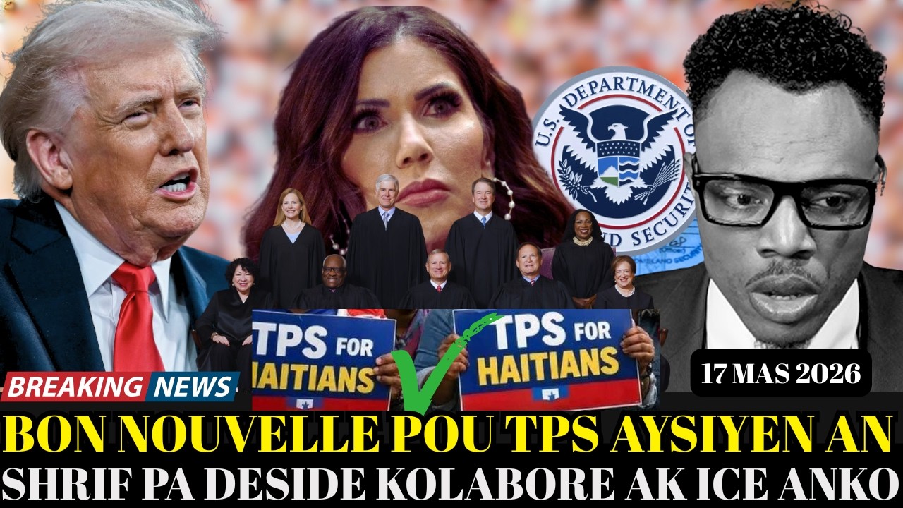 MOVEZ NOUVEL POU DHS ,TPS AYISYEN AP AVNSE,GWO DIVIZYON NA KAN REPIBLIKEN ,BATO KAP SOT BAHAMAS