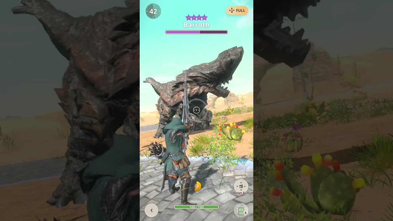 Monster Hunter Now - 9 Star Barroth Hunt #mhnow #monsterhunter #barroth