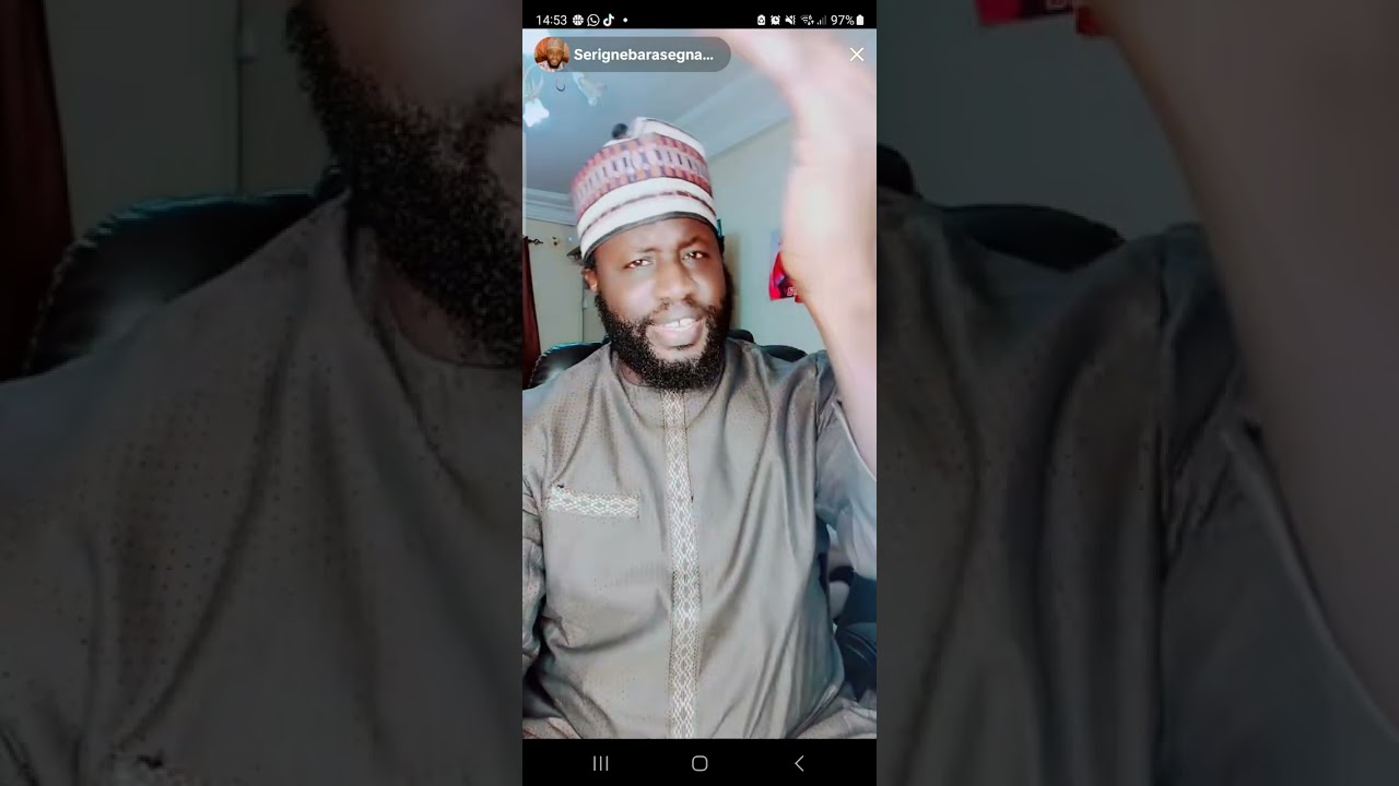 Live Serigne Bara le 26 octobre 25