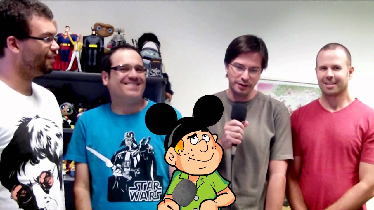 Tobby entrevista equipe do Charges.com.br