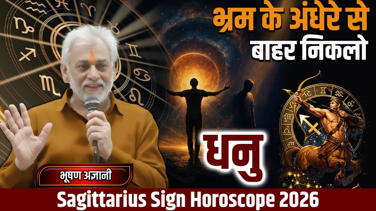 Dhanu 2025 Hindi Horoscope By BHUSHAN AGYANI | जानिए धनु राशि का दैनिक भविष्यफल और उनके उपाय
