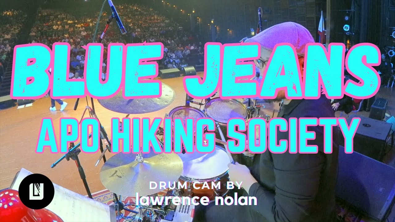 APO Hiking Society | Blue Jeans | DRUM CAM (Live in Dumaguete)