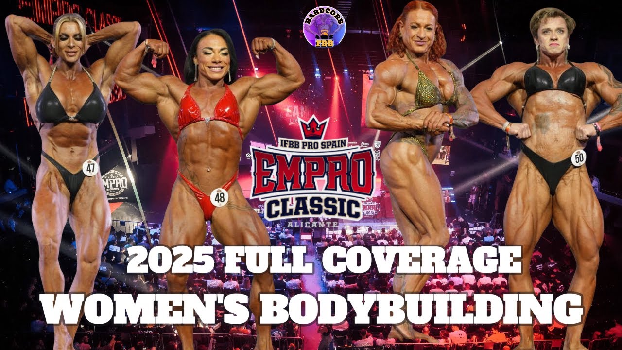 EMPRO CLASSIC 2025: Women’s Bodybuilding | 4K Video shot from the audience #bodybuilding