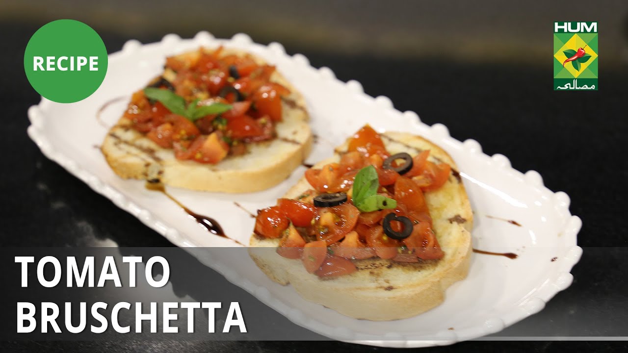 Tomato Bruschetta Recipe | Lively Weekends | Italian Food