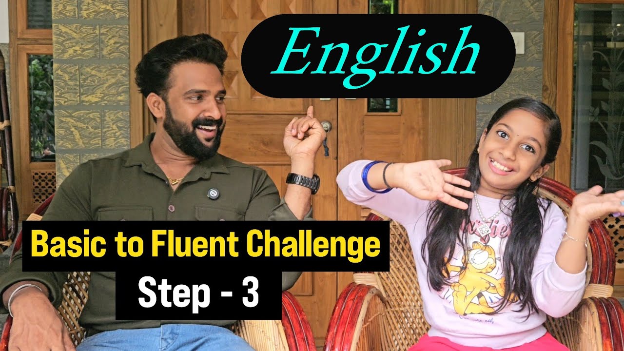Step 3 | Basic to Fluent English Challenge | Milus Vlog