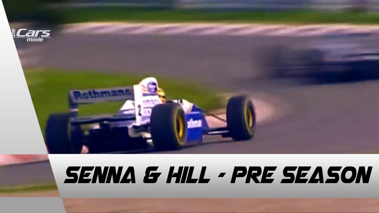 Ayrton Senna & Damon Hill - Williams Renault Pre Season 1994