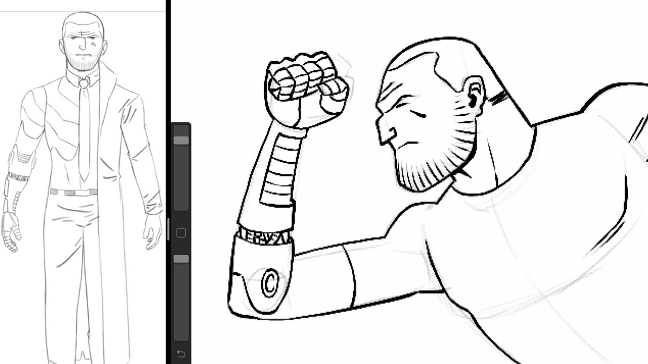 I Have Been Drawing a Comic in Procreate App