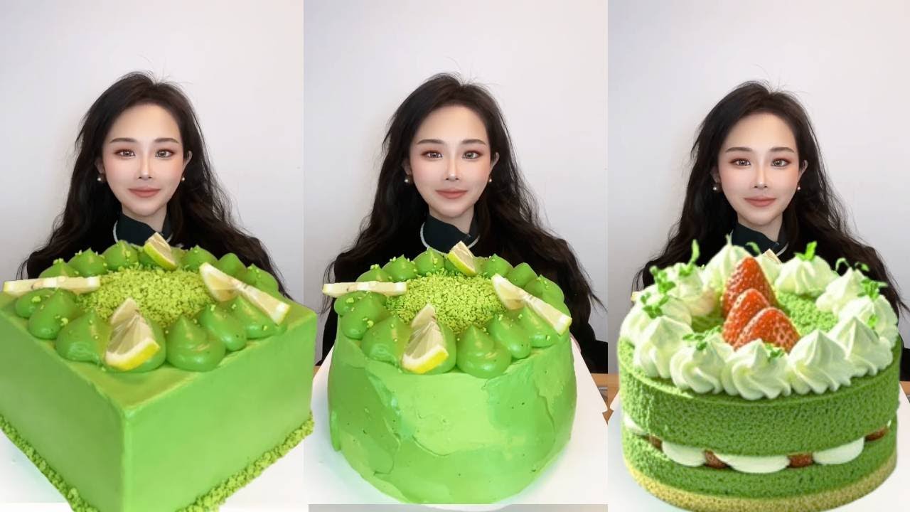 Asmr🍰Eating 🍰 (Soft And Waxy Sound) Pure Cake Happiness丨Satisfying丨Eatings