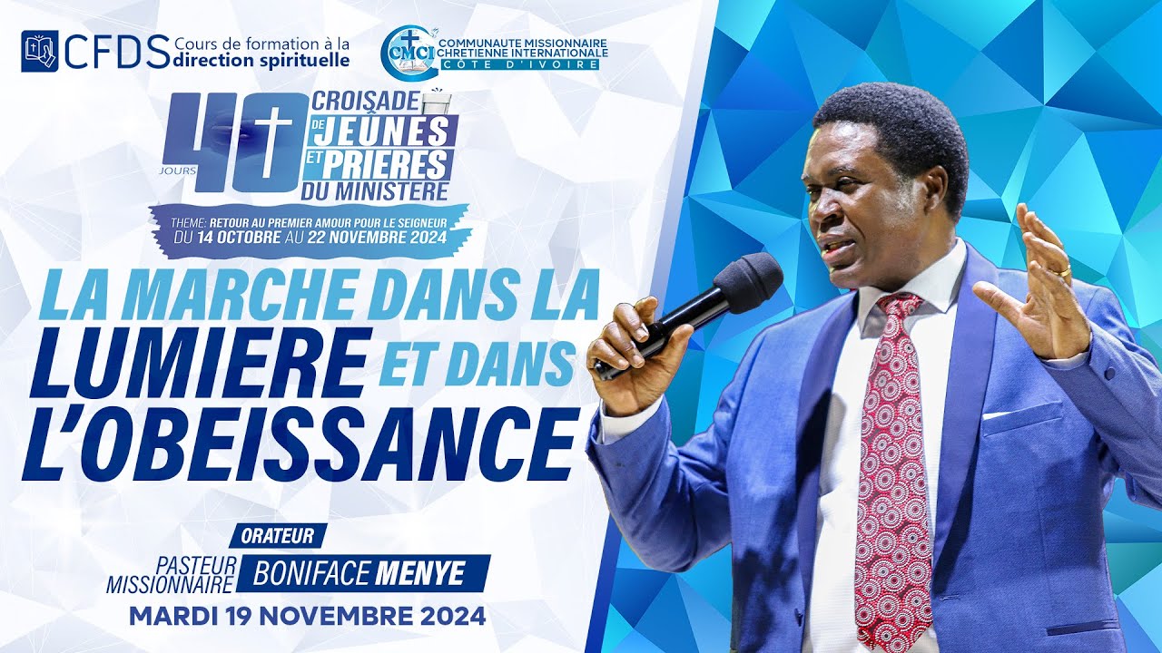 LA MARCHE DANS LA LUMIERE ET DANS L'OBEISSANCE