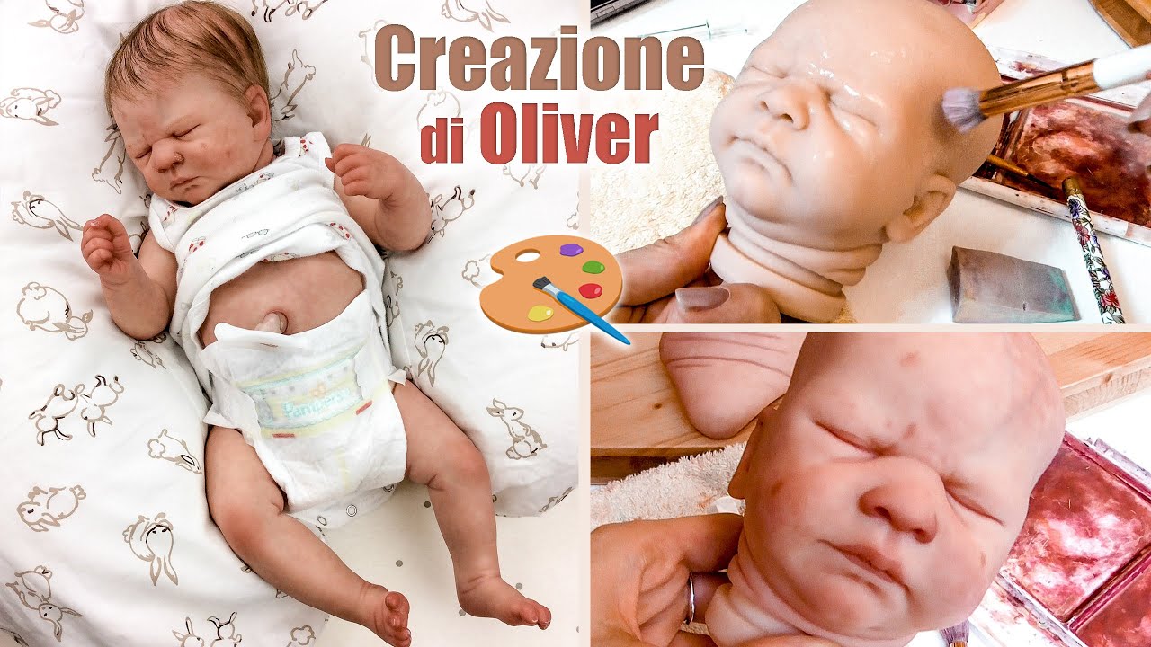 La Nascita di una Reborn con Cordone Ombelicale | Creazione Oliver