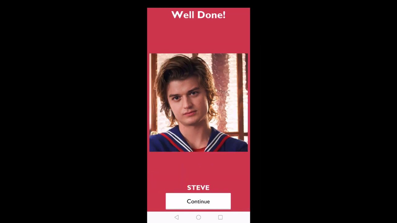 Stranger Things Trivia Quiz: Guess the character:  APP TRAILER