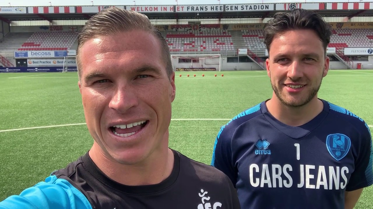 Luuk Koopmans doet de Crossbar challenge