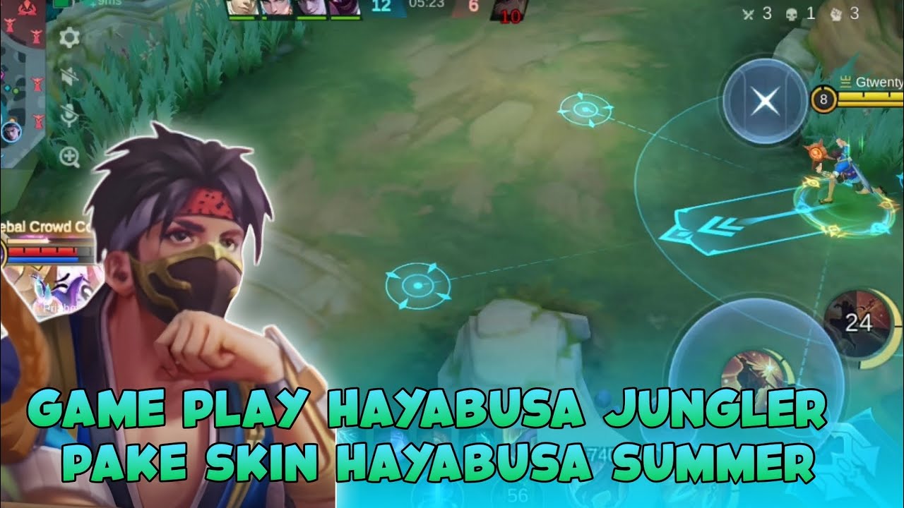 SOLO RANK PAKE HAYABUSA JUNGLER TERNYATA MASIH OP CUY