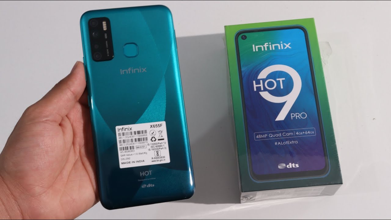 Infinix Hot 9 Pro Unboxing In Hindi - Punch Hole Camera & Big 5000 MAH Battery At 9499 Rs. Only