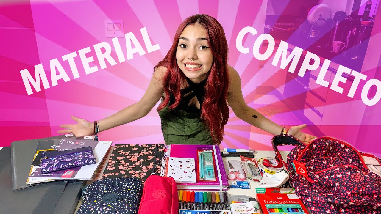 MEU MATERIAL ESCOLAR 2023 COMPLETO - ENTÃO ROBERTA FAMILY siga @dailyfamiliaporcides