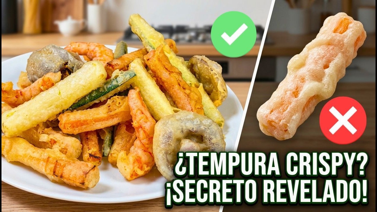 🔴 Cómo Hacer TEMPURA PERFECTA ✅  天ぷら