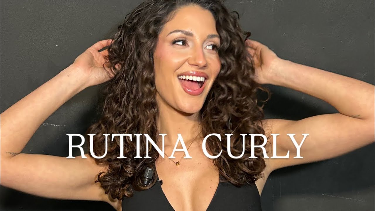 Rutina completa para CABELLO RIZADO - &iquest;c&oacute;mo conseguir rizos definidos? &iquest;m&eacute;todo curly?| Tania Medina