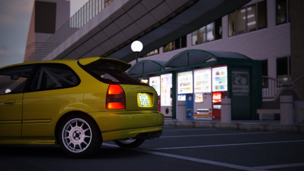 Shuto // Honda Civic VS Hachiroku (AE86) // Midnight