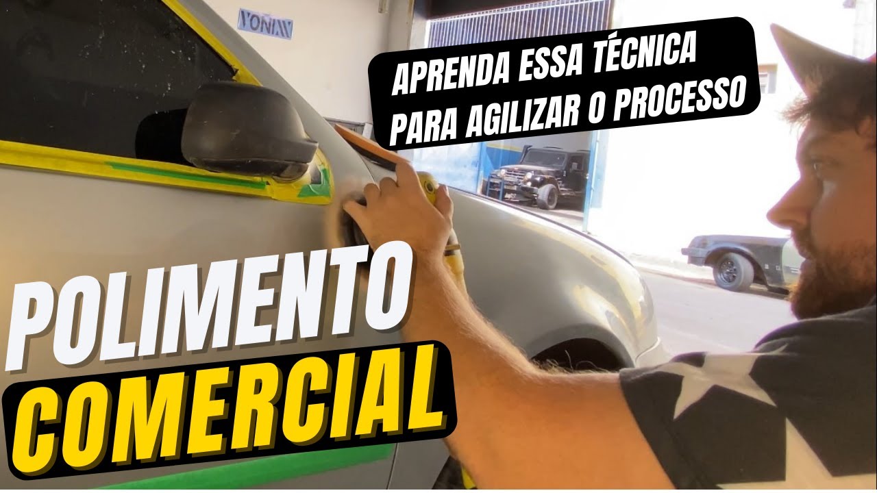 como fazer polimento comercial