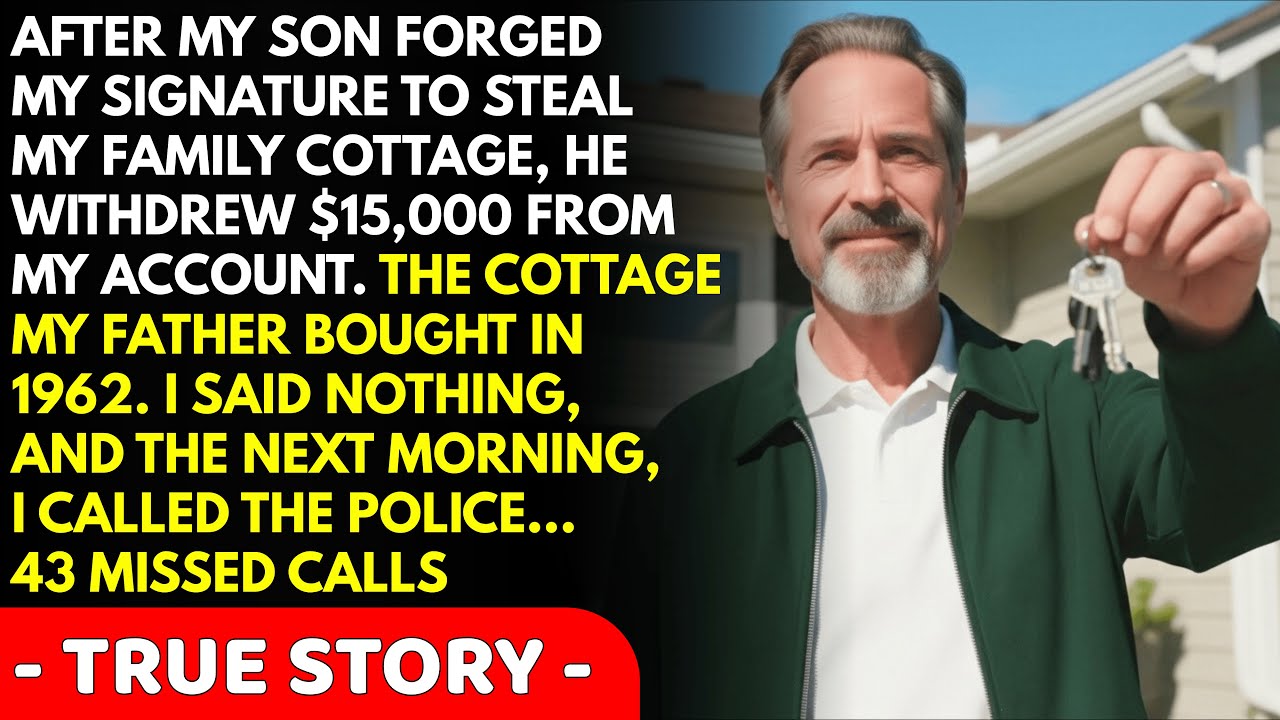 My Son Tried to Sell My Family Cottage Behind My Back — 3 Days Later, I Had Him Arrested...