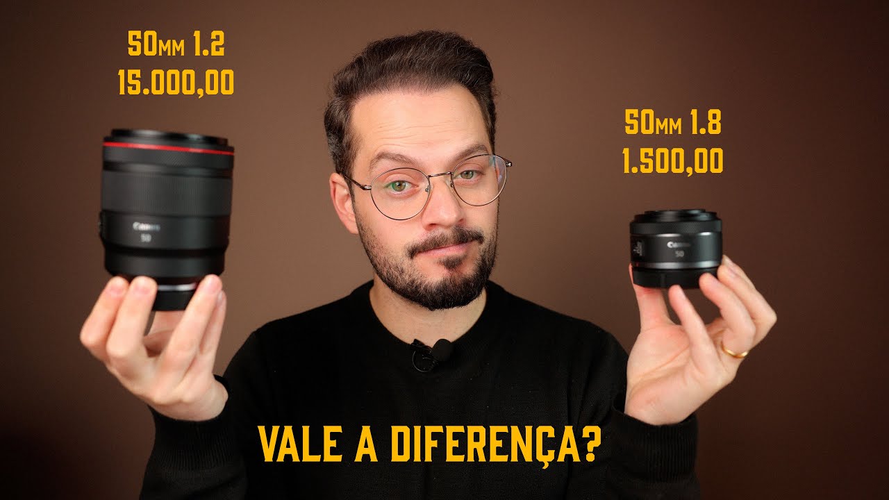 Canon RF 50mm 1.2 vs 50mm 1.8: qual o melhor investimento?