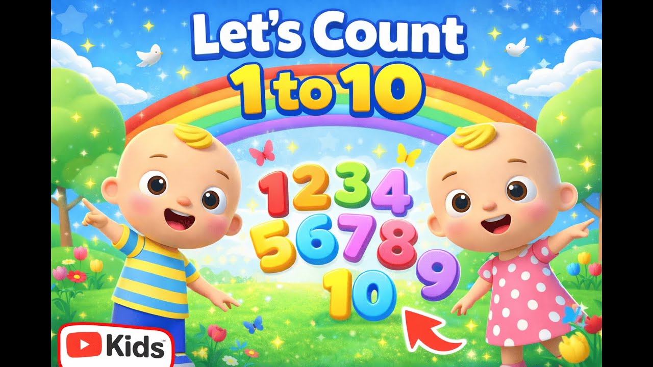 COME COUNT WITH US | Koo Koo Bells | Kids Rhyme